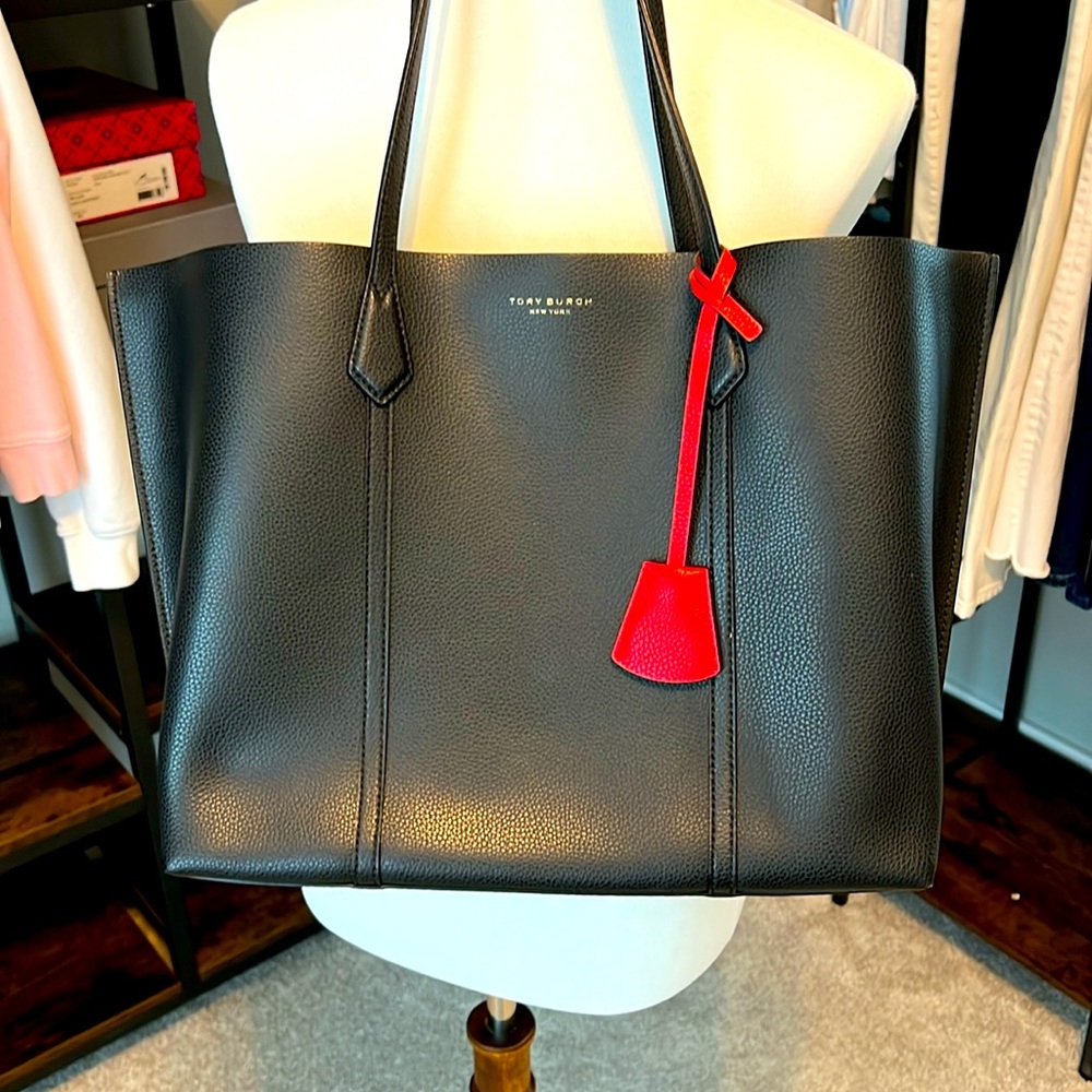 Tory Burch ‘Perry’ triple compartment tote. Like new